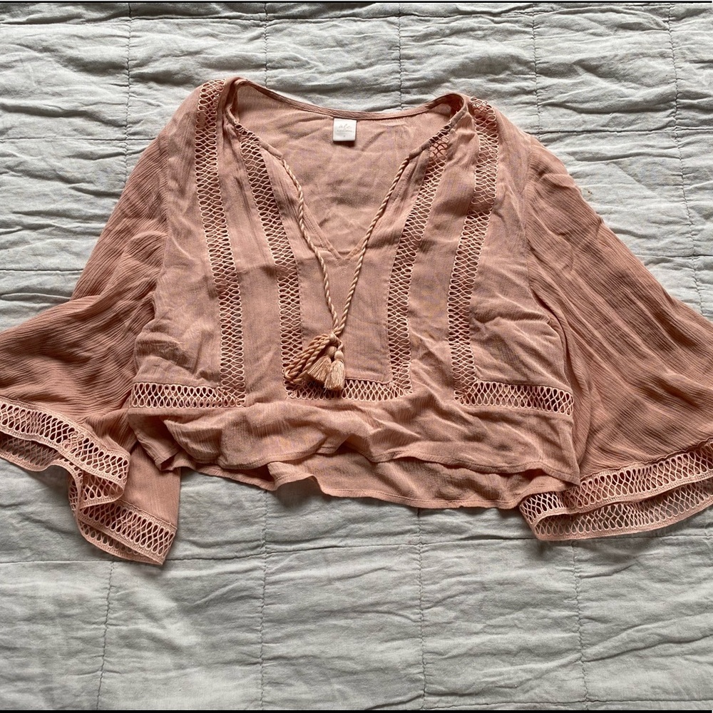 Flowy crop top from Revolve
